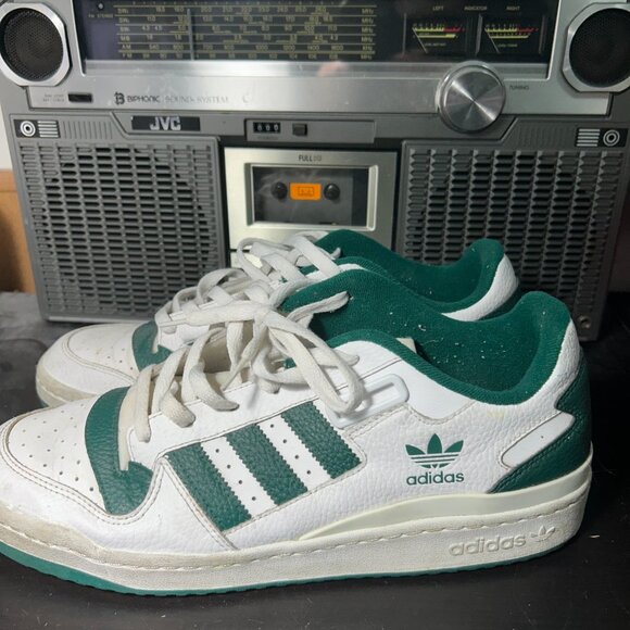 Adidas - Forum Low 'White Collegiate Green' - Picture 1 of 5